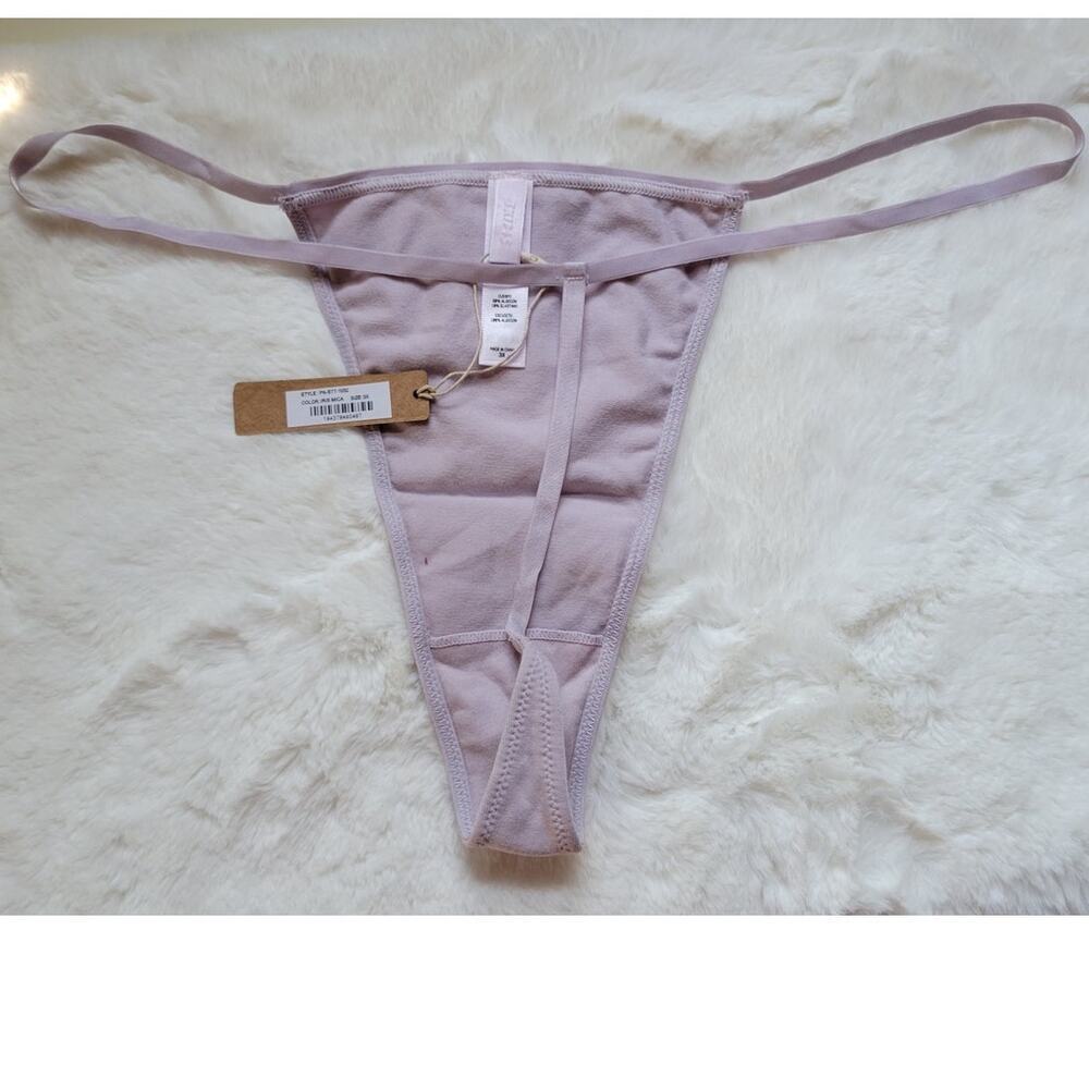 SKIMS FITS EVERBODY T-STRING THONG 3X in IRIS MICA - Picture 2 of 7
